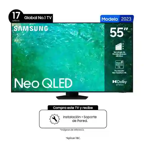 Televisor Samsung 55 Pulgadas Neo Qled Uhd-4k Smart Tv Qn55qn85cakxzl