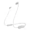 Sony Audífonos WI-C100 con Bluetooth Blancos