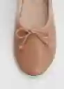 Zapatos Selli Nude Talla 42 Mujer Mango