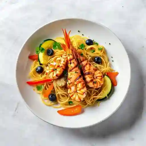 Langostinos A La Parrilla