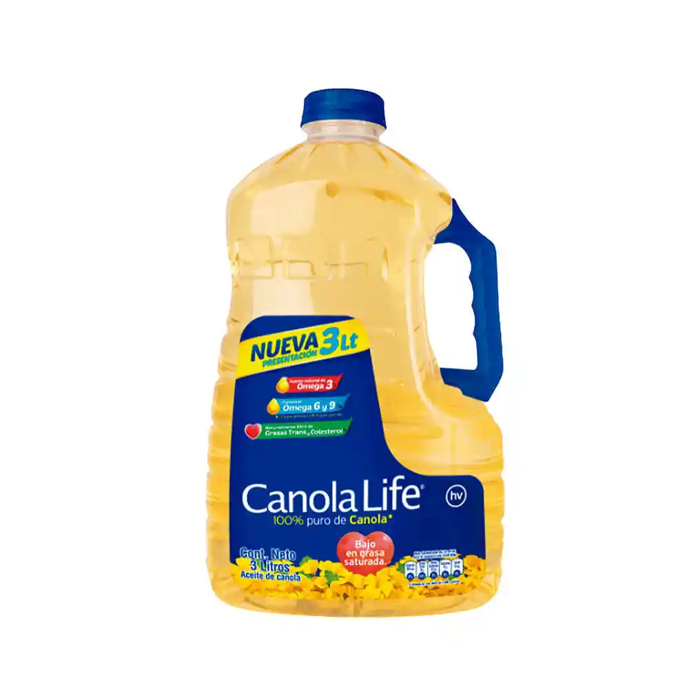 Canola Life Aceite Vegetal de Canola