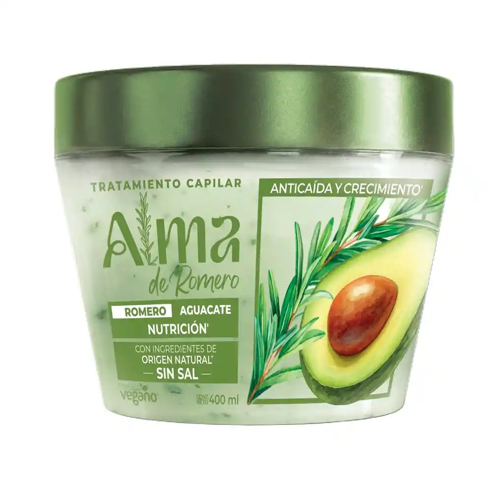 Tratamiento Alma de Romero Nutricion Romero y Aguacate