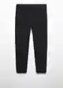 Pantalón Murlo Negro Talla 44 Hombre Mango