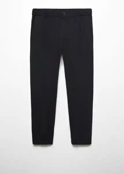 Pantalón Murlo Negro Talla 44 Hombre Mango