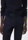 Pantalón Barna Navy Talla 42 Hombre Mango
