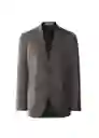 Blazer Americana Breda Gris Claro Vigoré Talla 46 Hombre Mango