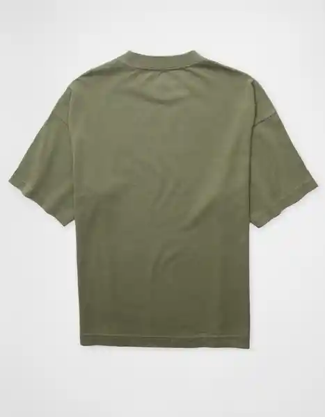 Camiseta Hombre Verde Talla Medium 4597315 American Eagle