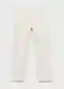 Jean Albe Off White Talla 38 Hombre Mango