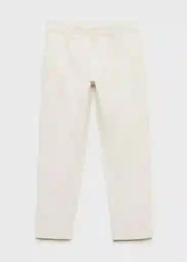 Jean Albe Off White Talla 38 Hombre Mango