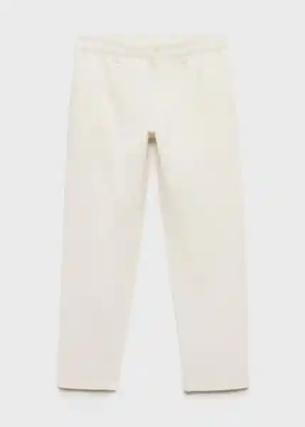 Jean Albe Off White Talla 38 Hombre Mango