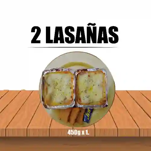 Promocion 2Lasañas Mixtas.