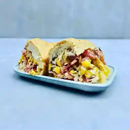 Chuzo Pan Extremo + Tocineta + Maiz