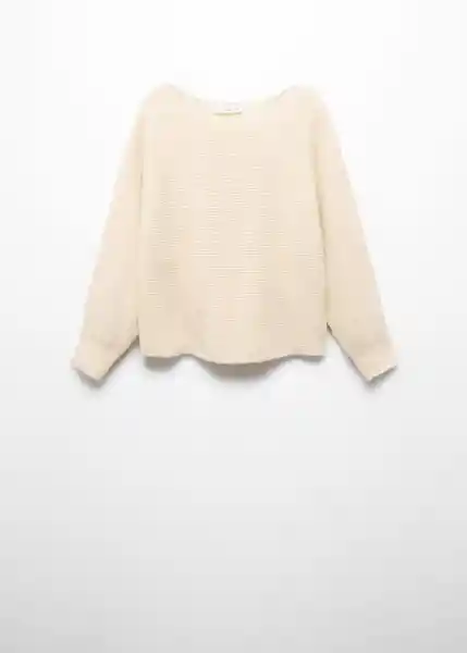 Jersey Vanesa Crudo Talla S Mujer Mango