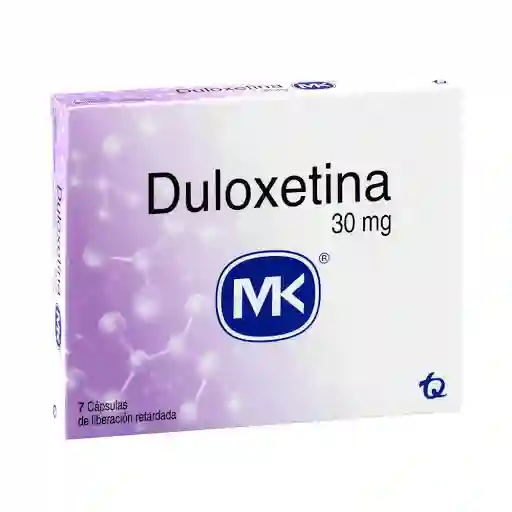 Mk Duloxetina Cápsulas de Liberación Retardada (30 mg)