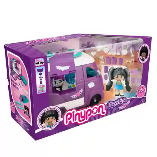 Pinypon Set Muñeca Terrific Van