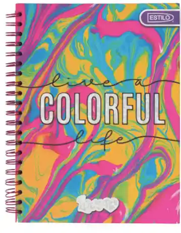 Papelesa Cuaderno Universitario Love Cuadros 100 Hojas
