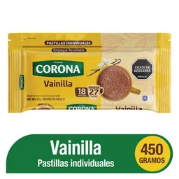 Corona Chocolate de Mesa Vainilla Pastillado