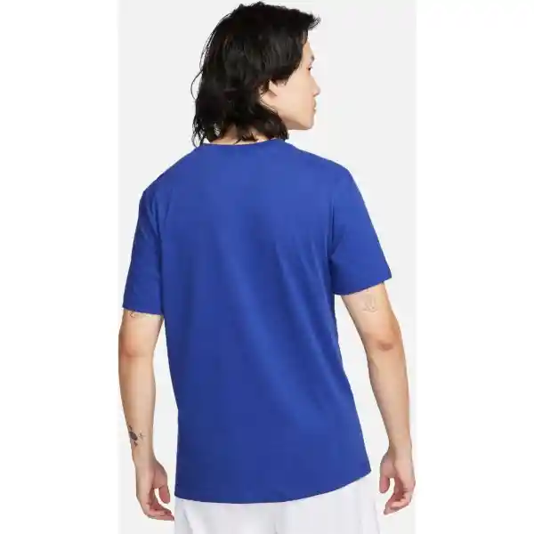 Nike Camiseta Dri-Fit Tee Gfx 1 Para Hombre Azul Talla S