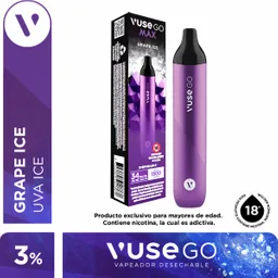Vuse Go Vapeador Grape Ice Max (3%)