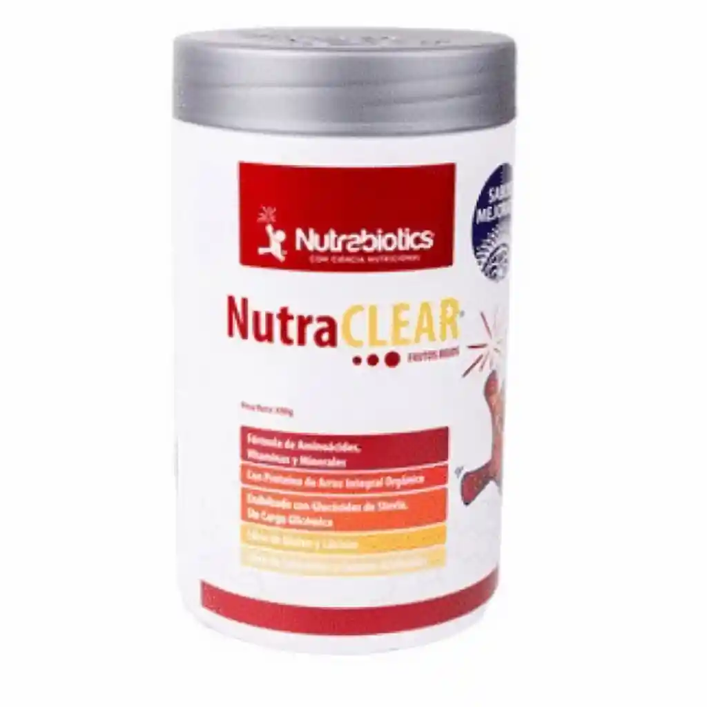 Nutrabiotics Nutraclear Frutos Rojos Tarro X 690G