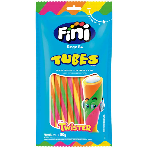 Dulces Fini Tubos Twister Paquete