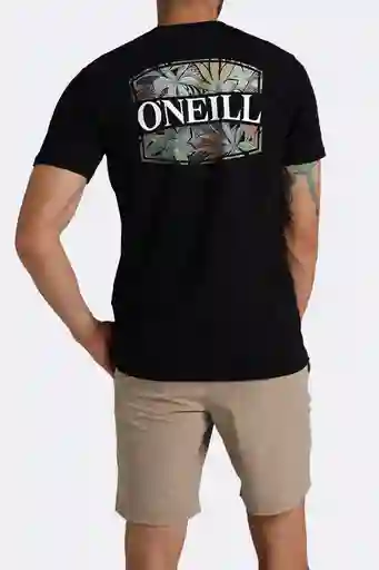 Camiseta Manga Corta Standard Fit Tropical Hombre