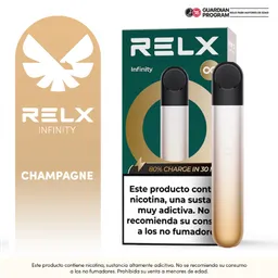 Relx Vapeador Dispositivo Recargable Infinity Champagne