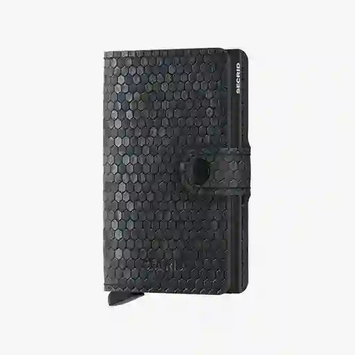 Secrid Billetera Mini Hexagon Negro