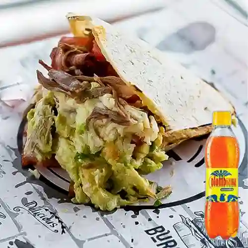 Combo Arepa Meat + Colombiana 400 ml