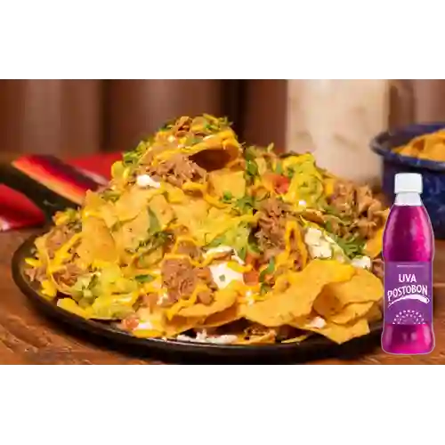 Combo Nachos a la Rancheria + Uva Postobon 300 ml