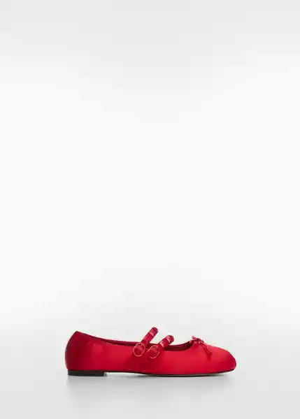 Zapatos Arne Mujer Rojo Talla 40 Mango