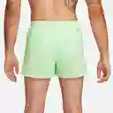 Nike Short Df Fast 3in Bf Para Hombre Verde Talla L