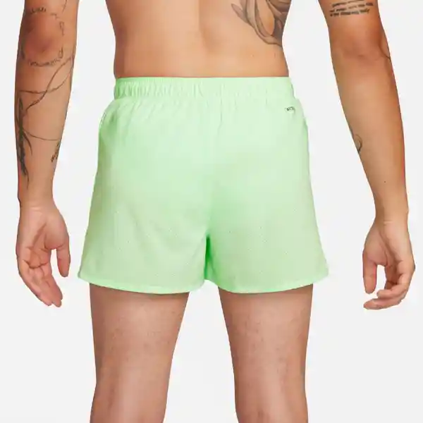 Nike Short Df Fast 3in Bf Para Hombre Verde Talla L