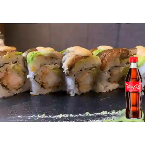 Combo Dragón Roll + Coca Cola Original 300ML