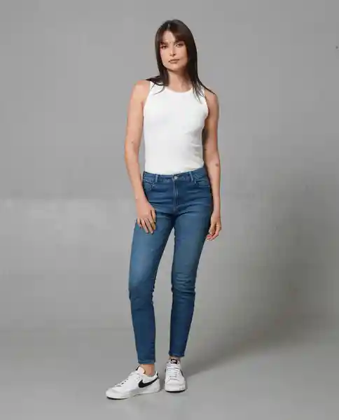Jean Mujer Azul Talla 14 230G100_AZU174021 Rifle