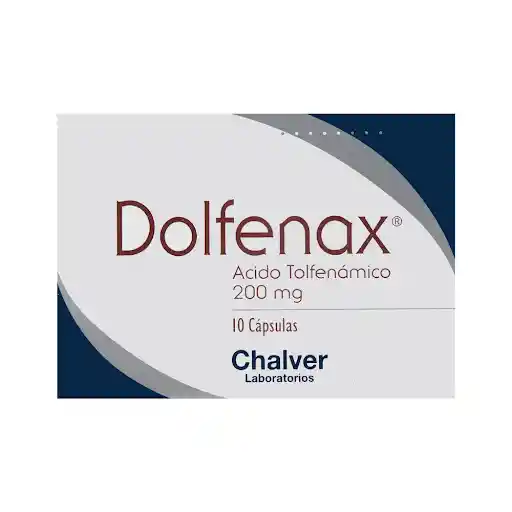 Dolfenax De Colombia 200 Mg 10 Capsulas