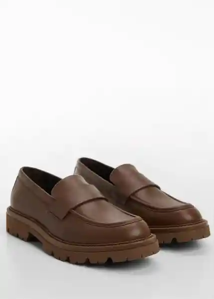 Zapatos Noto Chocolate Talla 41 Hombre Mango