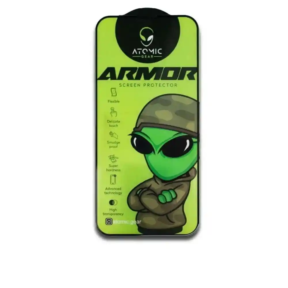Vidrio Templado Blindado Atomic Iphone 13/13 Pro/14/14 Pro