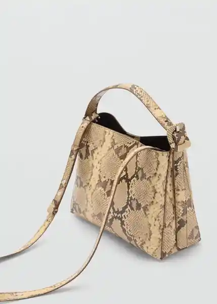 Bolso P Winnie Beige Talla 99 Mujer Mango