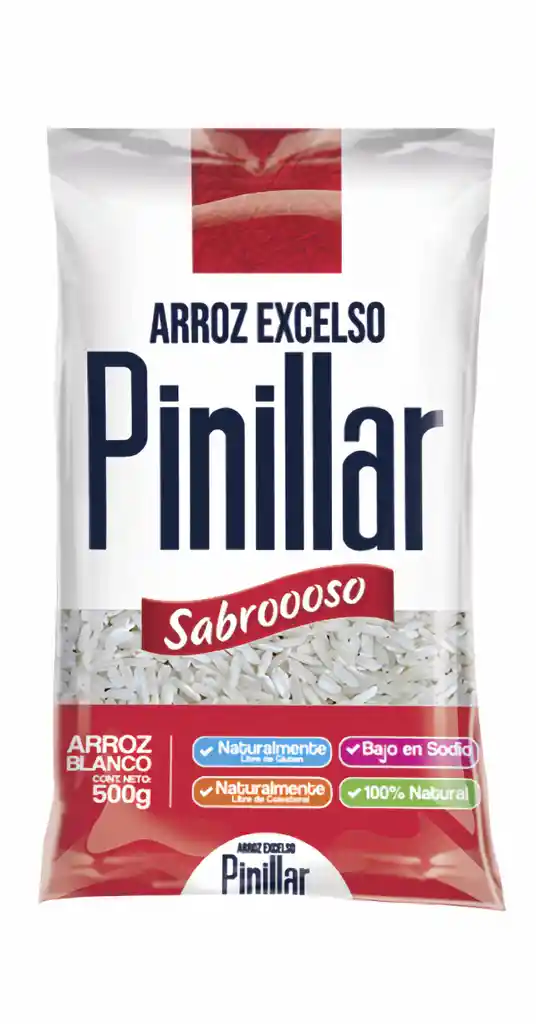 Pinillar Arroz Excelso Blanco
