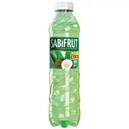 Sabifrut Bebida Sabor a Coco con Cristales de Aloe Vera
