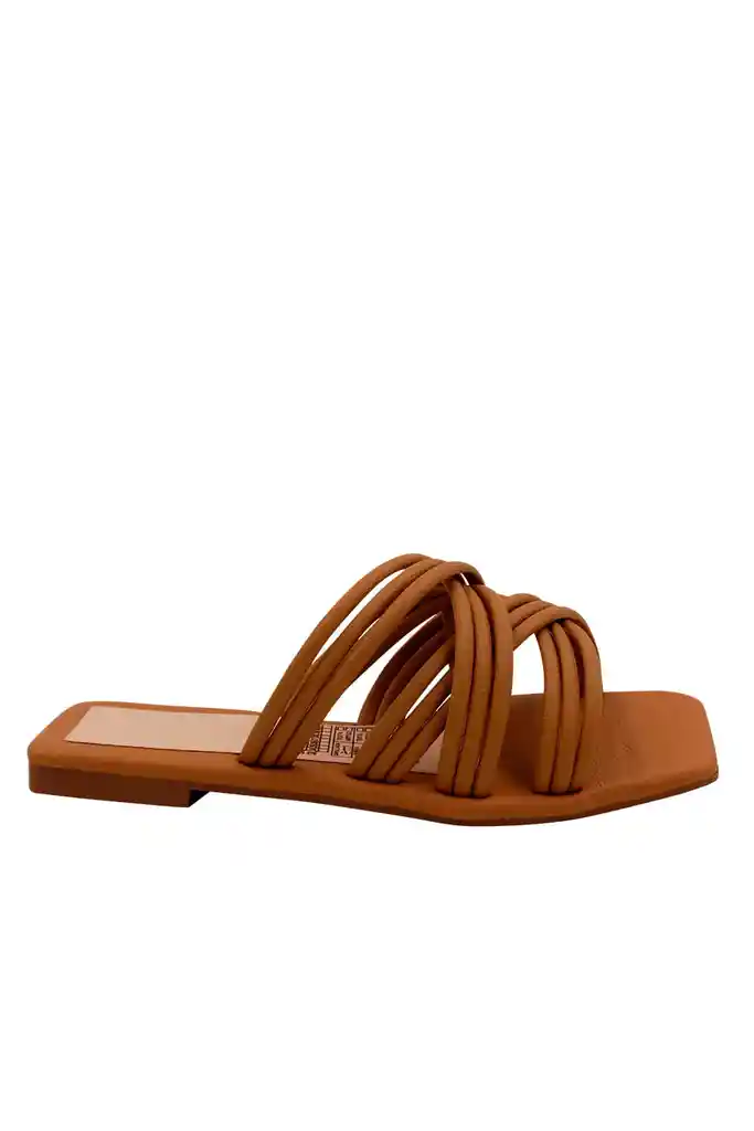 Sandalia Plana Beige Karla