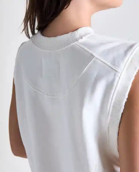 Chaleco Mujer Crudo Talla S 699G005_CRU110606 Americanino