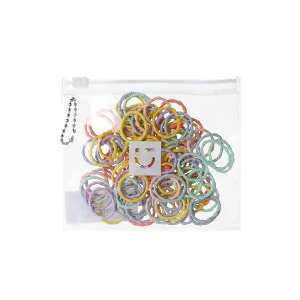 Liga Para el Cabello Mini Anillos Miniso