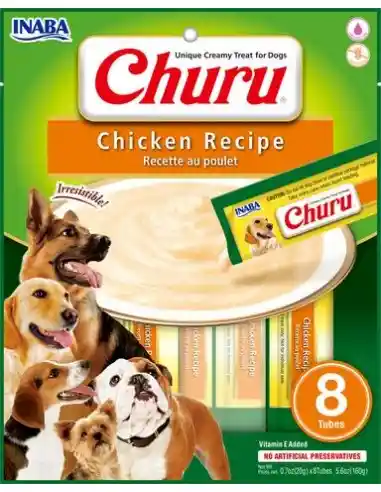 Churu Alimento Húmedo Receta de Pollo para Perros