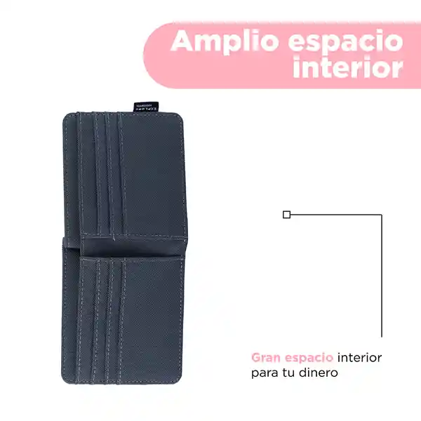 Billetera Gris Miniso