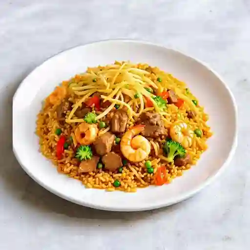 Arroz frito especial (4 personas)