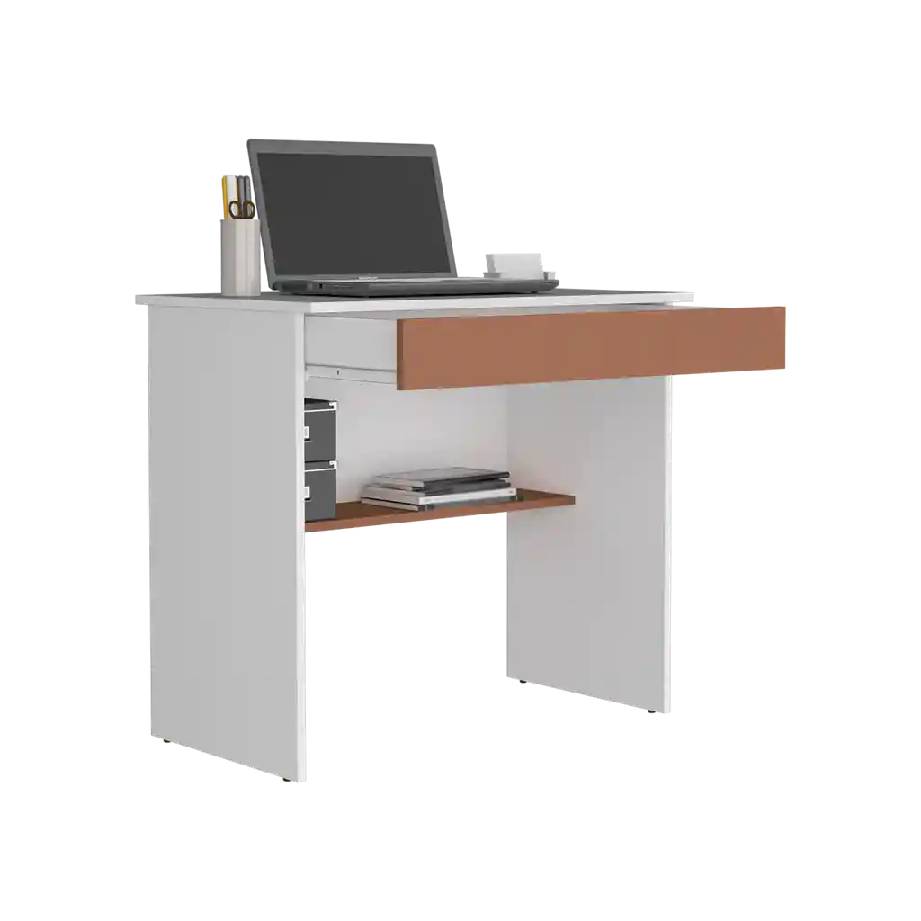 Escritorio Ohio Z80 Cajon Rta Blanco Arupo