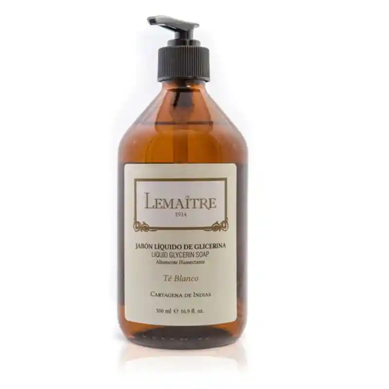 Lemaitre Jabón Líquido de Glicerina té Blanco
