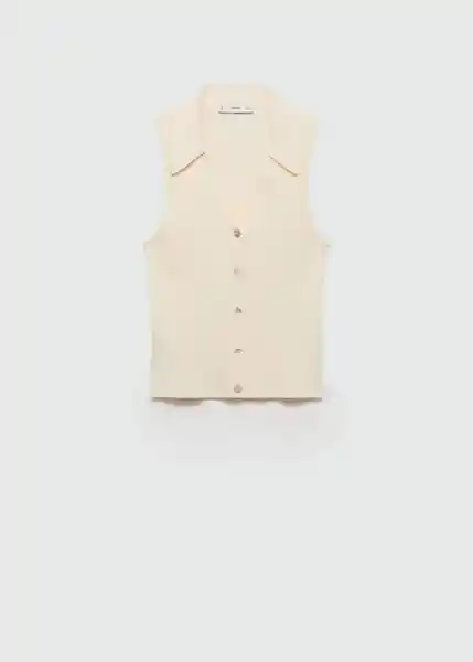 Top Ali Crudo Talla XL Mujer Mango